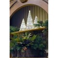 Gift Essentials Gift Essentials GE3000 LED Silver Trees - 3 Piece GE3000